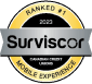 Ranked #1 on Mobile Experience in 2023 by Surviscor - Canadian Credit Unions