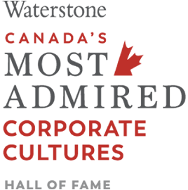 Waterstone Canada's Most Admired Corporate Cultures Hall of Fame logo